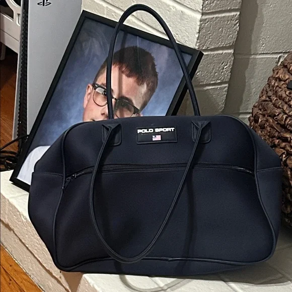 Polo Sport Ralph Lauren Navy Duffel Bag - Picture 2 of 5